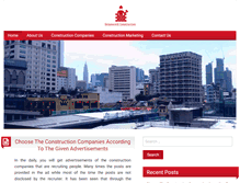 Tablet Screenshot of hemsworthconstruction.com